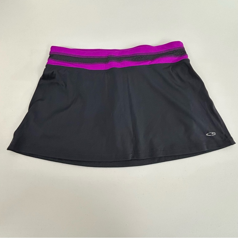 Champion Black and Purple Mini Tennis Skort Size S